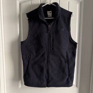THE NORTH FACE Men's Fleece Full-zip Vest Size Medium Blue Style# NF0A5J2Y